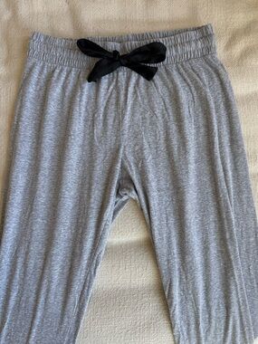 Victoria's Secret Jogger Sweats with Black Ribbon Drawstring